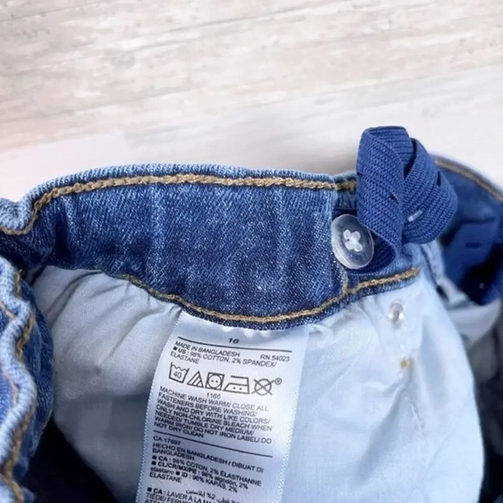 OLD NAVY Straight Leg Built In Flex Jeans Boys 16